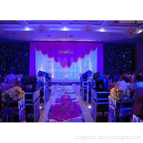 Multi LED Starcloth, Star cloth for wedding, DJ Booth Deck